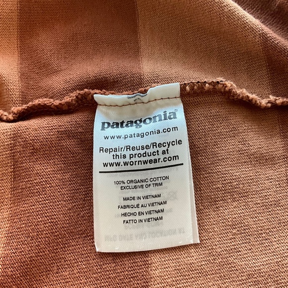LNWOT Men’s Patagonia striped shirt - new - size L - Picture 5 of 5